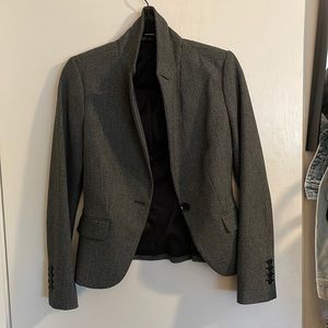 Grey express size 2 cropped blazer